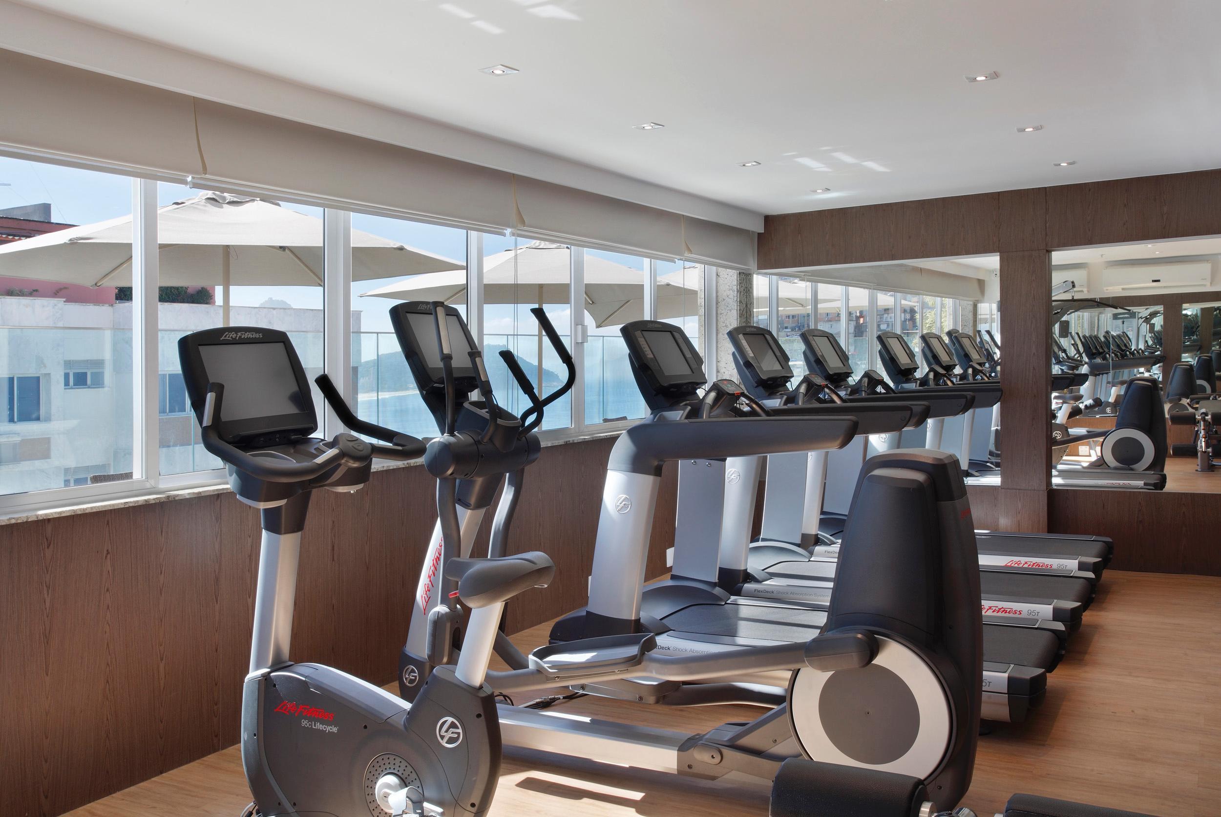 Miramar By Windsor Copacabana Rio de Janeiro Eksteriør billede The gym at the hotel